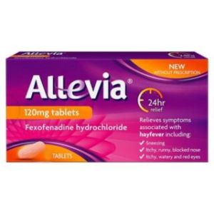 Allevia Fexofenadine 120mg - 15 Tablets