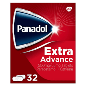 Panadol Extra Advance - 32 x 500mg/65mg Tablets