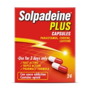 Solpadeine Plus (Codeine/Paracetamol) - 24 Capsules