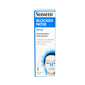 Sudafed Blocked Nose Nasal Spray – 15ml