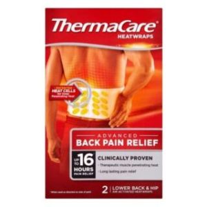 Thermacare Heatwraps - 2 Lower Back Heat Wraps